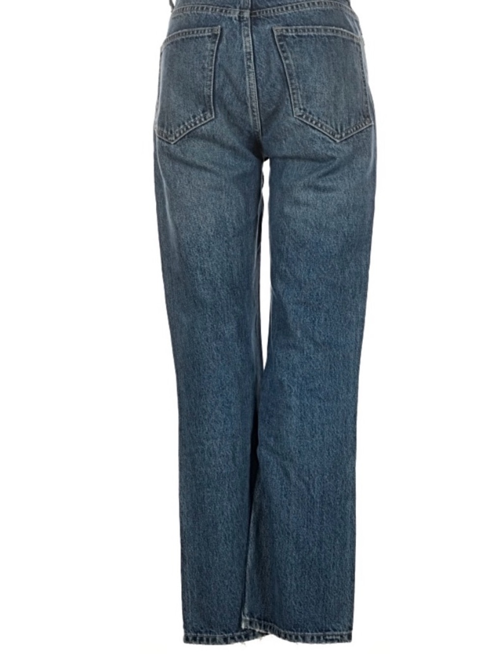 Zara Women's Straight Leg Jeans - Denim Blue